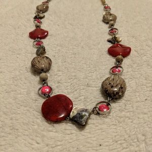 Red Stone Necklace
